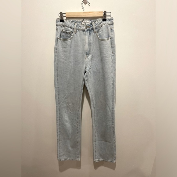 WeWoreWhat High Waist Dad Jean, Size: 26 light wash - Picture 1 of 7